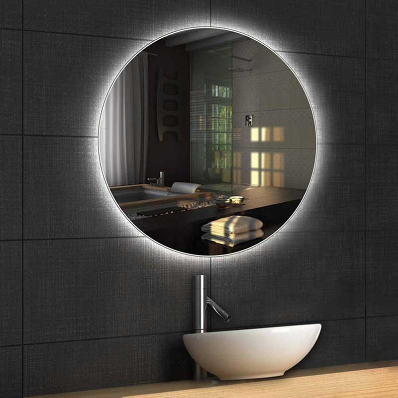 Backlit Mirror is one of the most popular LED lighted mirror types