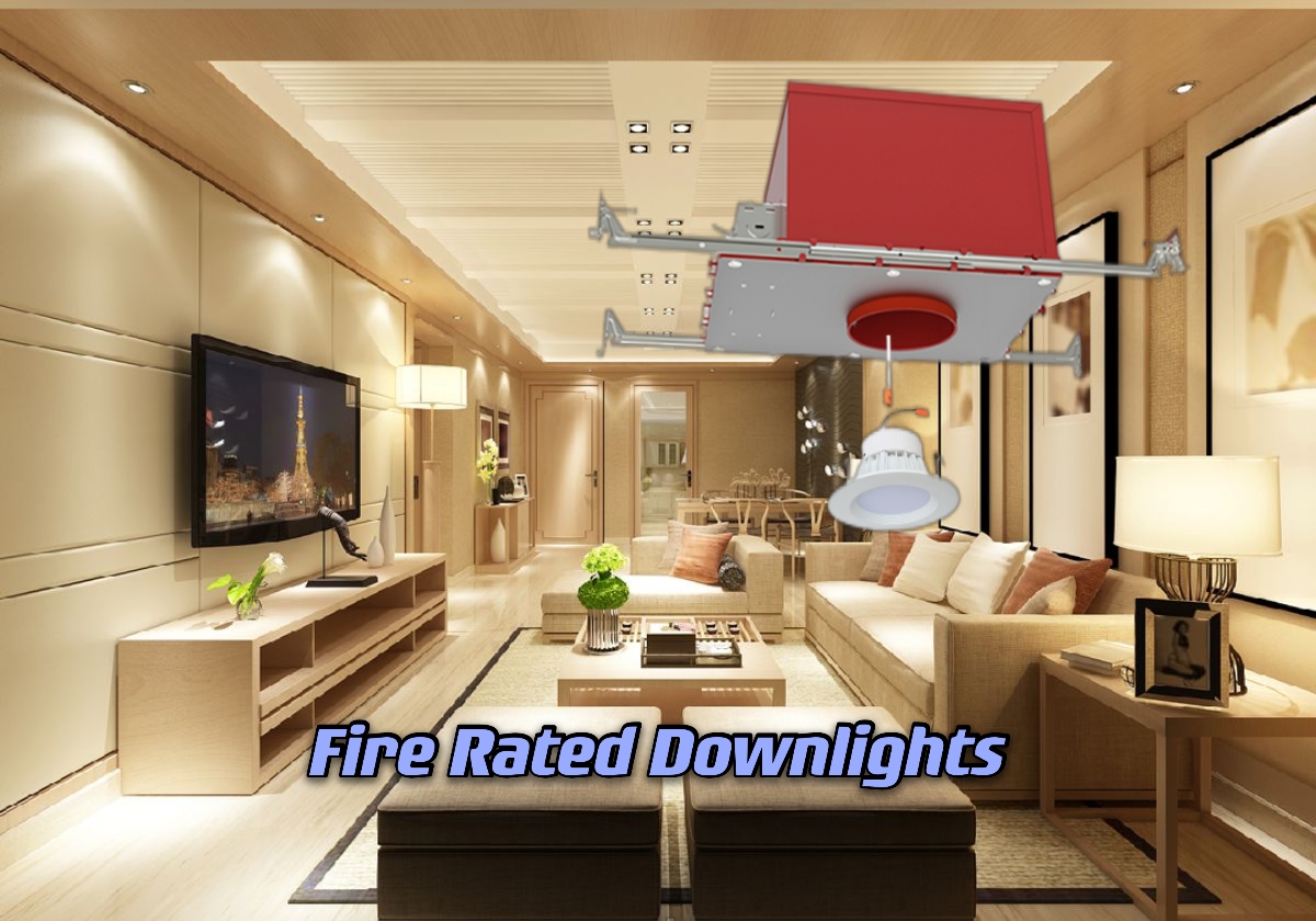 What is a fire rated recessed lighting fixture?