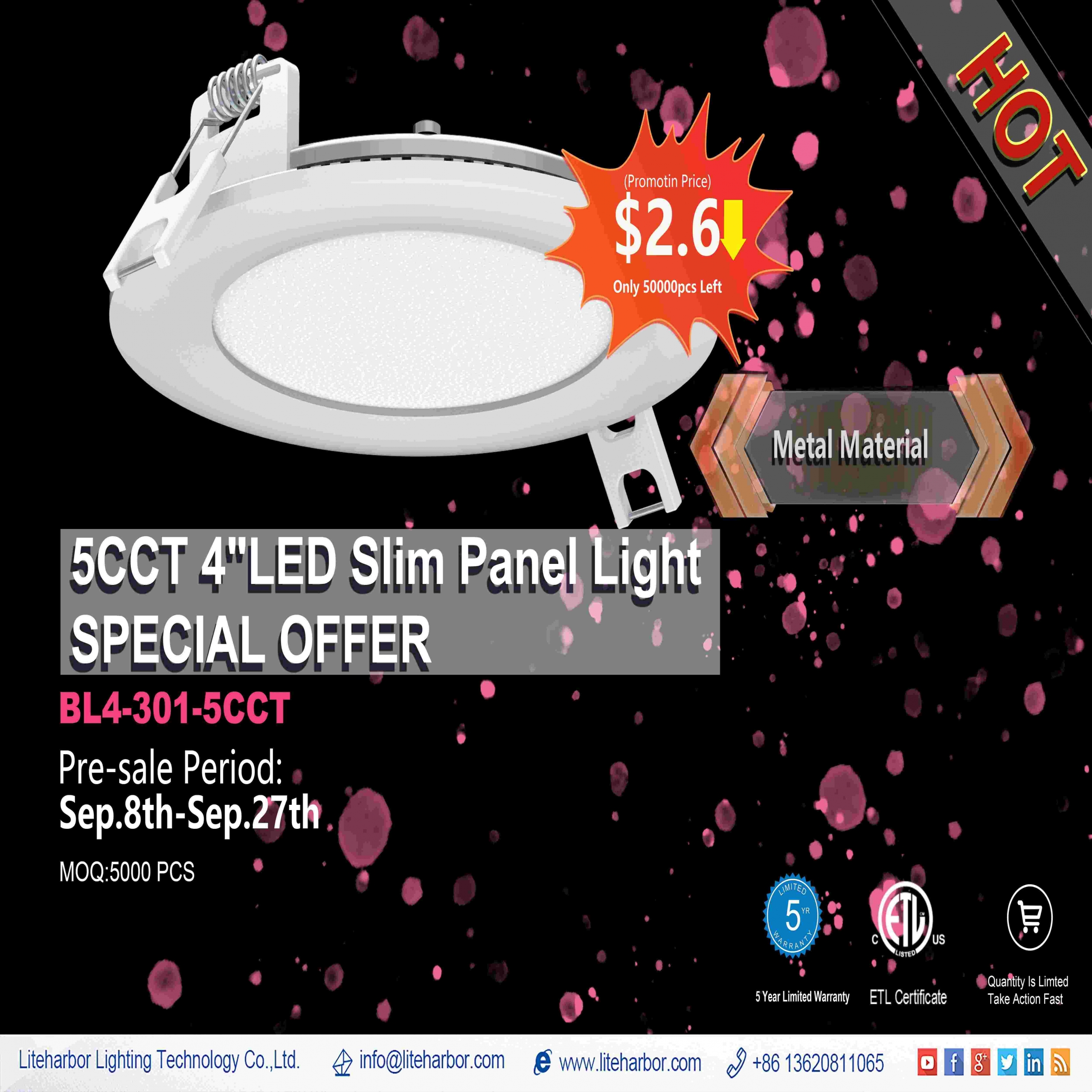 2023 LED Slim Panel Manufacturer Direct, Limited-Time Special Offer!