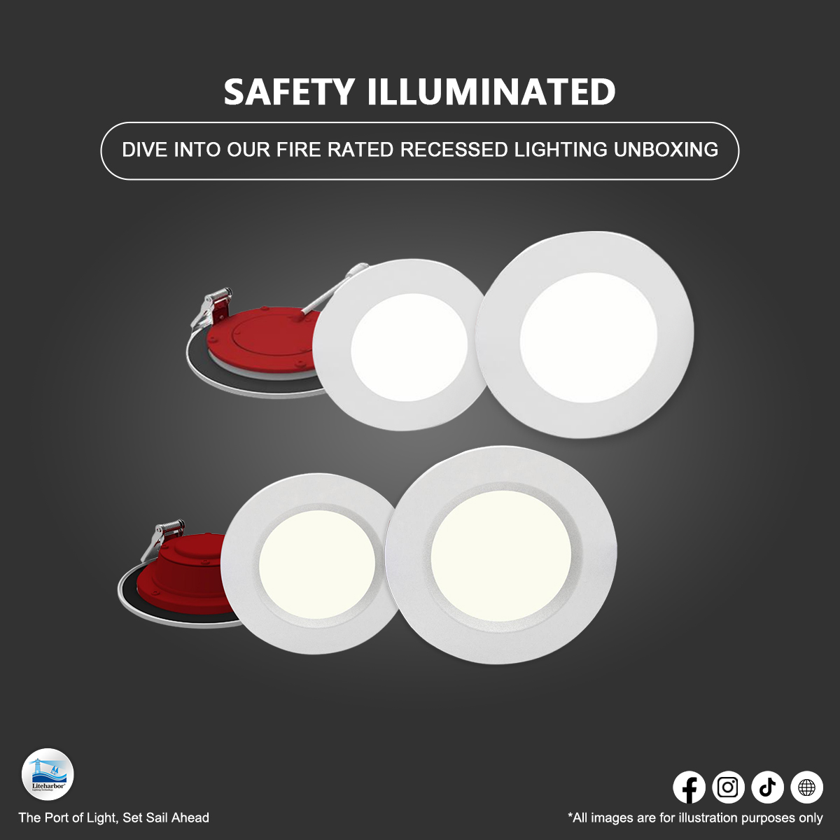 Safety Illuminated: Dive into Our Fire Rated Recessed Lighting Unboxing!