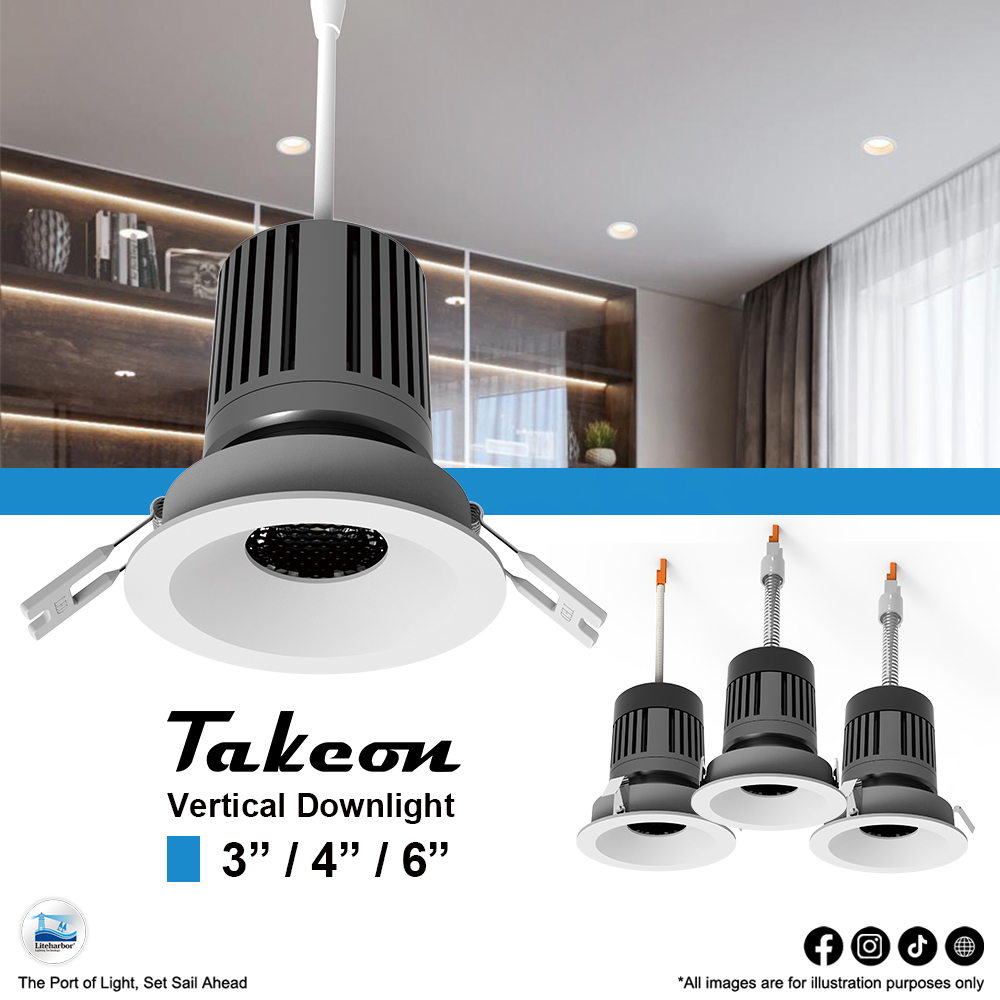 Introducing the Innovative Takeon Series LED Recessed Downlights: Setting a New Standard in Lighting Design