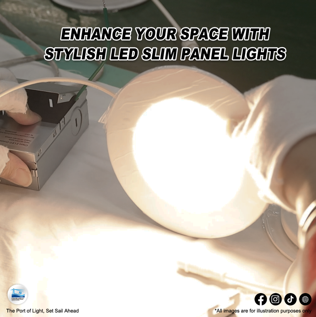 Enhance Your Space with Stylish LED Slim Panel Lights