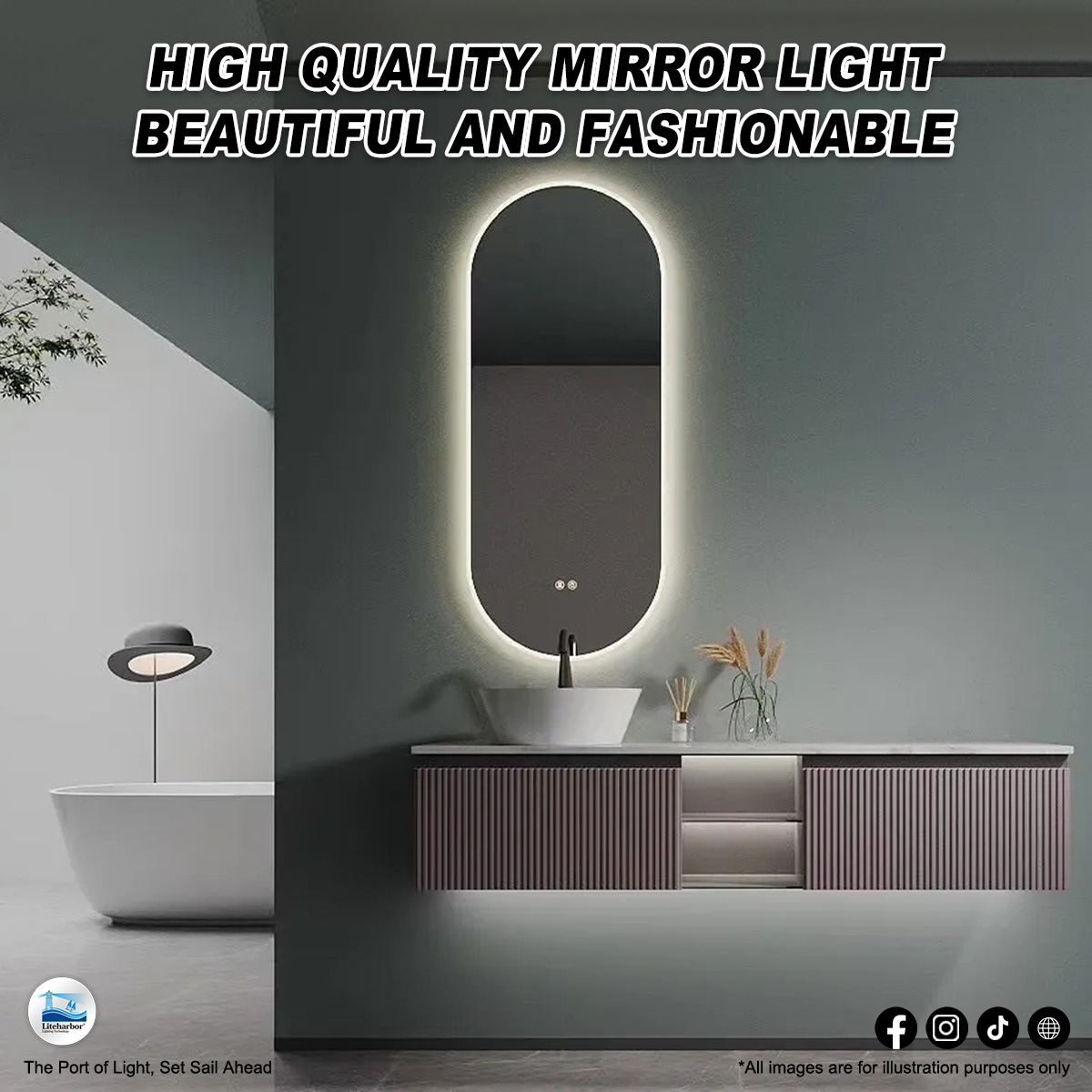 Stylish and Durable: Premium Mirror Lights