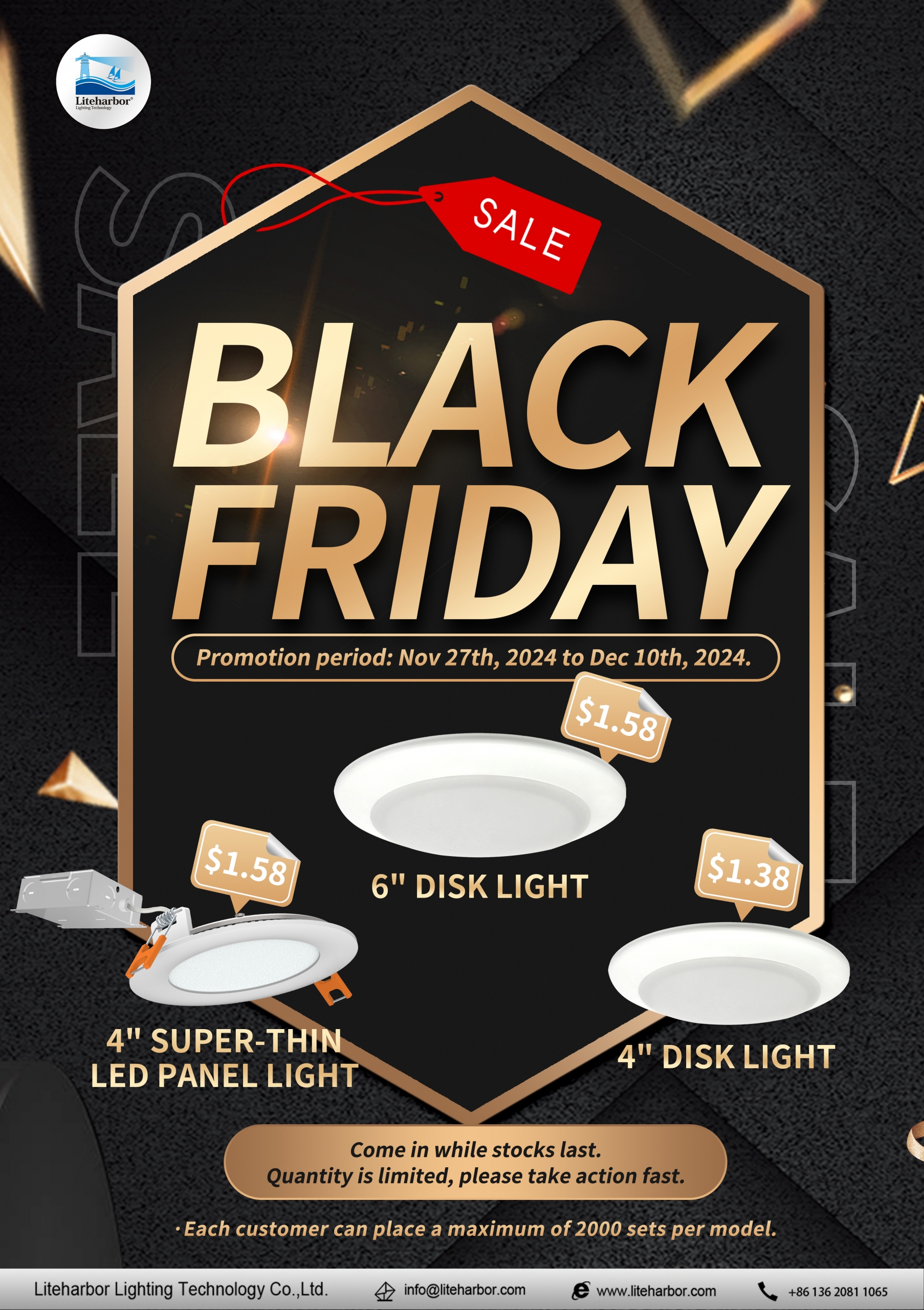 Black Friday Mega Sale at Liteharbor Lighting – Unbeatable Deals on Premium Lighting