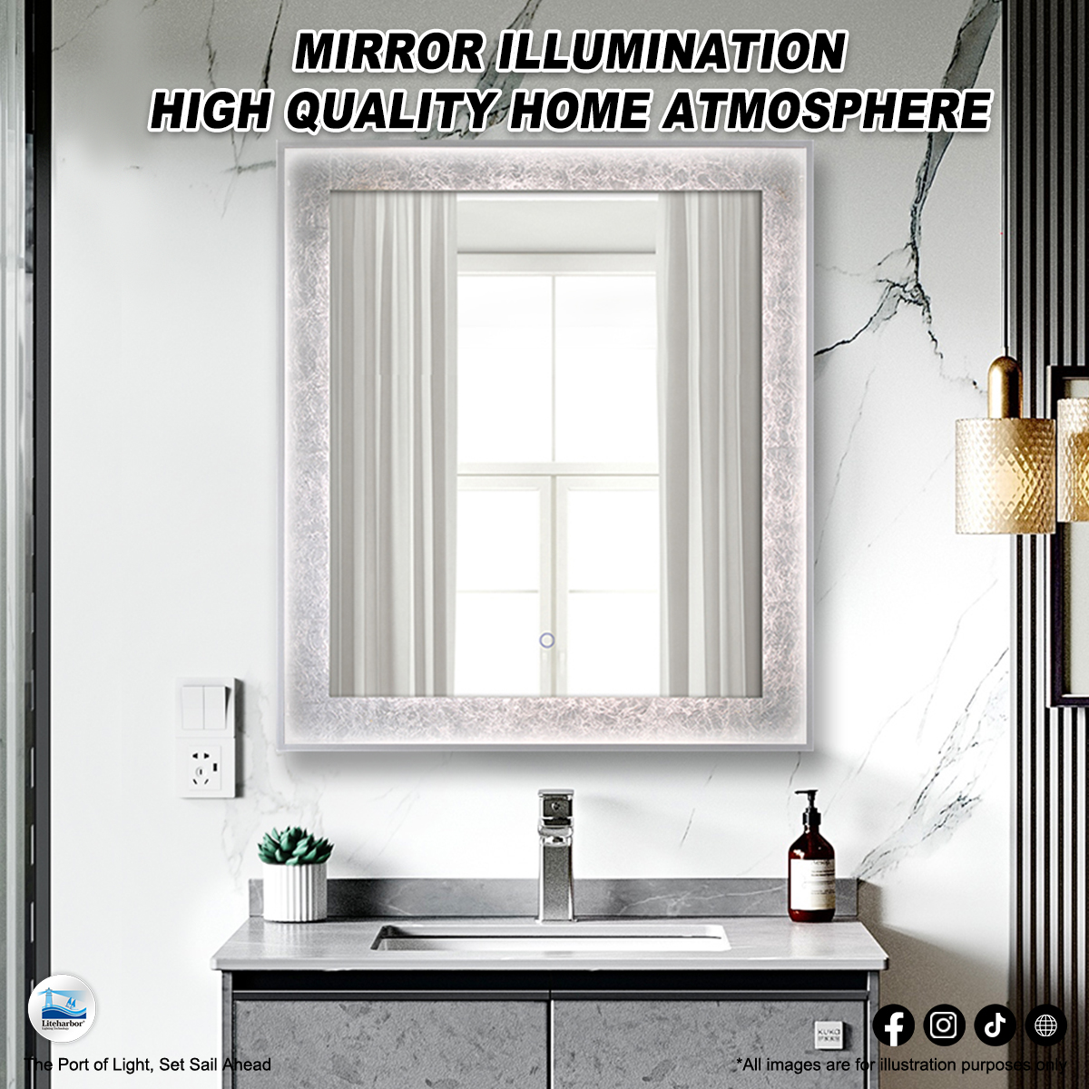 Mirror light- Let’s raise the quality of life