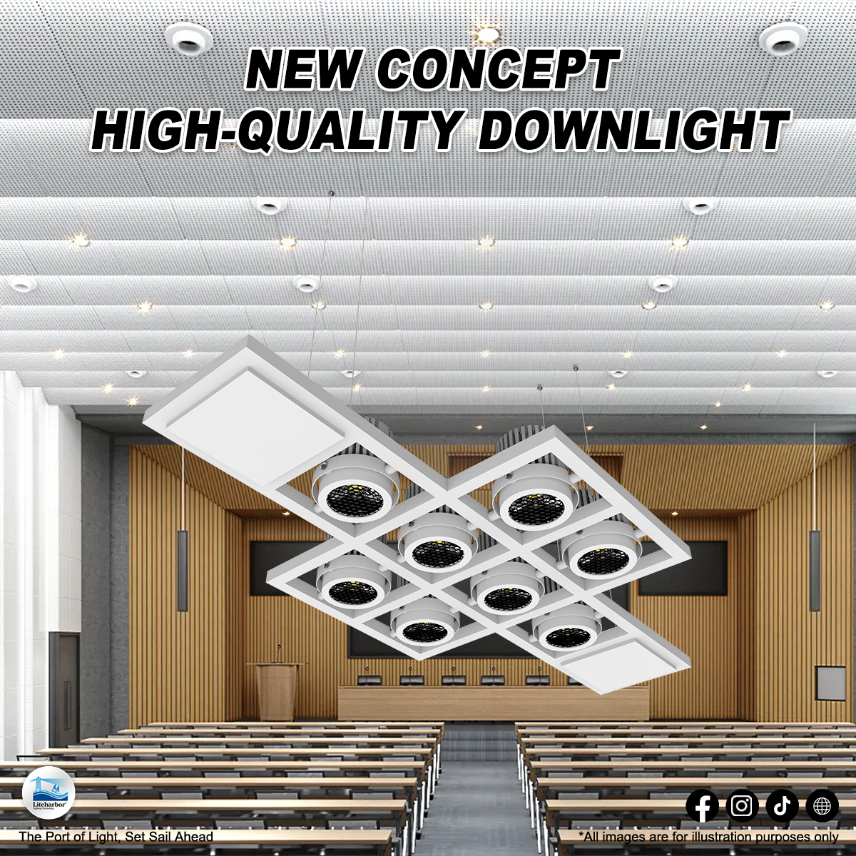 Liteharbor Morph Series —— Flexible Lighting Effects, Redefining the New Aesthetics of Commercial Spaces